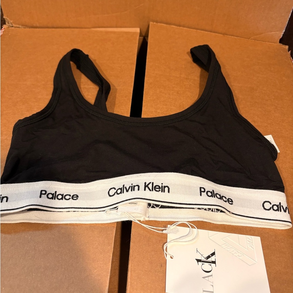 Palace CK1 Women's Unlined Black Bralette